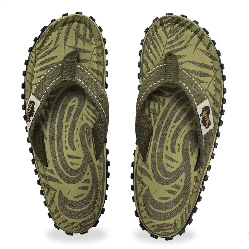 Žabky Gumbies Classic Islander Khaki G - zelené - Velikost EU 47 Pouze Dnes